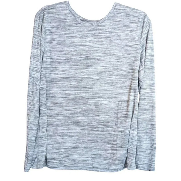 Athletic Works Women's Heather Gray Core Active Long Sleeve Quick Dry Size Large - Picture 3 of 8